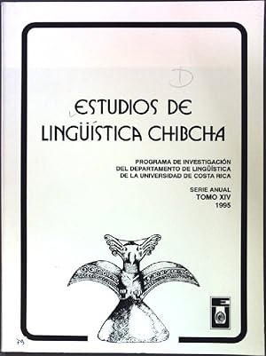 Imagen del vendedor de Estudios de Lingistica Chibcha: Programma de Investigacion del Depertamento de Lingistica de la Universidad de Costa Rica a la venta por books4less (Versandantiquariat Petra Gros GmbH & Co. KG)