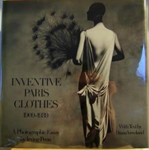 Seller image for Inventive Paris Clothes 1909-1939 (Inscribed) for sale by Derringer Books, Member ABAA