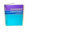 Seller image for Management An Organizational Perspective for sale by G W Jackson