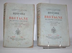 Imagen del vendedor de Histoire de Bretagne des origines  nos jours. a la venta por Librairie BERTRAN