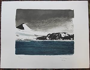 Imagen del vendedor de ANTARCTIQUE. Lithographie. a la venta por LIBRAIRIE RIC CASTRAN