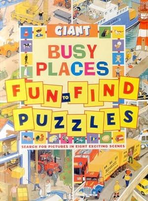 Seller image for Giant Fun to Find Puzzles Busy Places (Paperback) for sale by AussieBookSeller