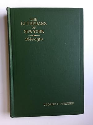 Bild des Verkufers fr Lutherans of New York: Their Story and Their Problems zum Verkauf von WellRead Books A.B.A.A.