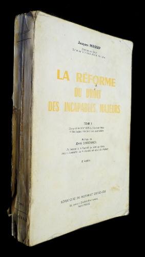 Seller image for La rforme du droit des incapables majeurs, tome I for sale by Abraxas-libris