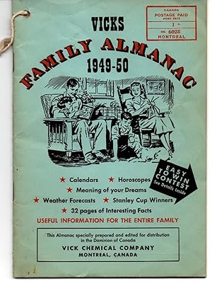 Vicks Family Almanac 1949-50