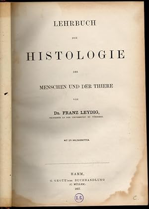 Lehrbuch der Histologie des Menschen und der Thiere.