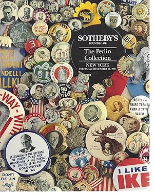 Sotheby's, The Perlin Collection, Auction held in New York on Thursday, December 12, 1991