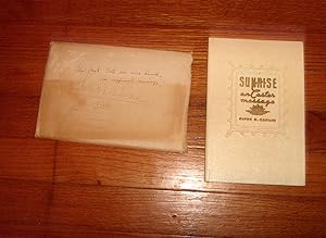 Seller image for Sunrise: An Easter Message for sale by Friendly Used Books