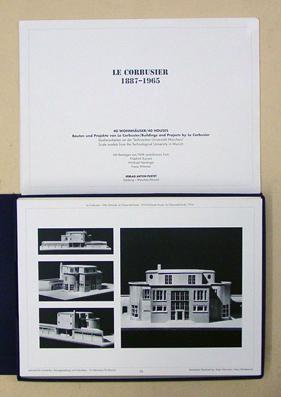 Le Corbusier 1887 - 1965. 40 Wohnhäuser. Bauten und Projekte von Le Corbusier. Studienarbeiten an...