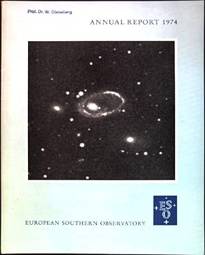 Bild des Verkufers fr Research programmes: The ESO Sky Atlas Laboratory aus: European Southern Observatory: Annual Report 1974 zum Verkauf von books4less (Versandantiquariat Petra Gros GmbH & Co. KG)