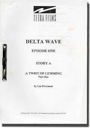 Imagen del vendedor de Four scripts from the television show Delta Wave (Four original screenplay for the 1995 television show) a la venta por Royal Books, Inc., ABAA