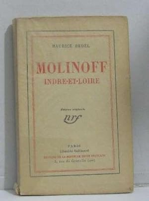 Bild des Verkufers fr Molinoff indre-et-loire zum Verkauf von crealivres