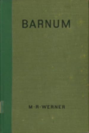 Image du vendeur pour BARNUM mis en vente par High-Lonesome Books