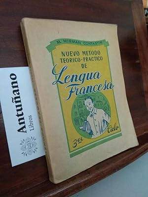 Image du vendeur pour Nuevo metodo Teorico-Practico de Lengua Francesa mis en vente par Libros Antuano