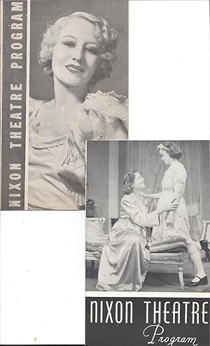 18 Playbills/Programs Lunt Fontanne Cohan Nixon Theatre Pittsburgh Pennsylvania