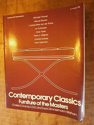 CONTEMPORARY CLASSICS: FURNITURE OF THE MASTERS