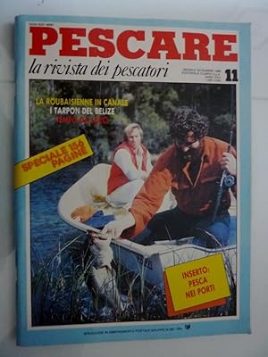 "PESCARE La rivista dei pescatori n.° 11 Novembre 1986"