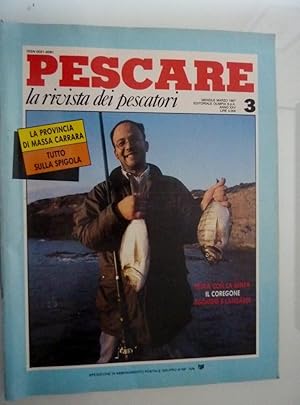 "PESCARE La rivista dei pescatori - N.° 3 Marzo 1987"