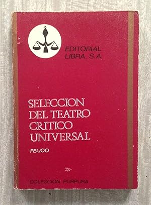 Seller image for SELECCIN DEL TEATRO CRTICO UNIVERSAL for sale by Librera Sagasta