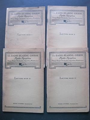 THE RADIO READING COURSE Four Volumes - Lecture Book I thru IV