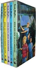 Imagen del vendedor de Famous Five Slipcase (1-5): Five on a Treasure Island , Five Go Adventuring Again , Five Run Away Together , Five Go to Smuggler's Top , Five Go Off in a Caravan a la venta por Alpha 2 Omega Books BA