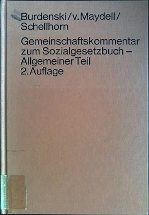 Seller image for Gemeinschaftskommentar zum Sozialgesetzbuch: Allgemeiner Teil for sale by books4less (Versandantiquariat Petra Gros GmbH & Co. KG)