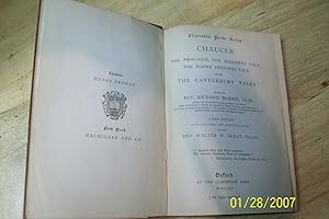 Bild des Verkufers fr Chaucer: The Prologue, the Knightes Tale, the Nonne Preestes Tale zum Verkauf von The Vintage BookStore