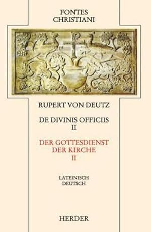 Seller image for Fontes Christiani 2. Folge. De divinis officiis. Tl.2 for sale by BuchWeltWeit Ludwig Meier e.K.