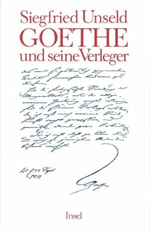 Imagen del vendedor de Goethe und seine Verleger a la venta por BuchWeltWeit Ludwig Meier e.K.