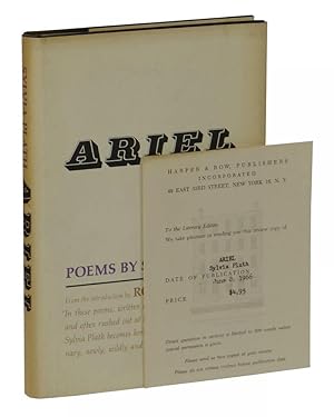 Seller image for Ariel: Poems for sale by Burnside Rare Books, ABAA