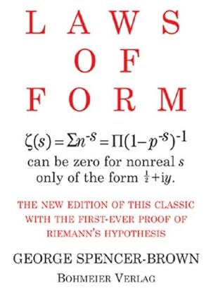 Seller image for Laws of Form for sale by BuchWeltWeit Ludwig Meier e.K.