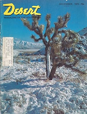 Image du vendeur pour Desert Magazine of the Southwest Volume 38 Number 12 December 1975 HD 58 mis en vente par Charles Lewis Best Booksellers