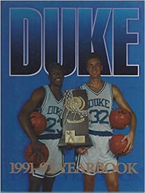 Duke Basketball 1991-92 Yearbook