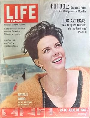 Revista Life en Español. Vol. 20. N°2- 23 de julio de 1962. Futbol : Grandes fotos del Campeonato...