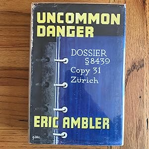 Seller image for UNCOMMON DANGER for sale by James M Pickard, ABA, ILAB, PBFA.