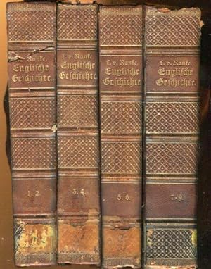 Englische Geschichte vornehmlich im 17.Jahrhundert. 9 Bände in 4 Büchern.