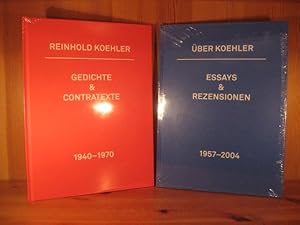 Seller image for Gedichte & Contratexte. 1940 - 1970 / Essays & rezensionen. 1957 - 2004. 2 Bnde. for sale by Das Konversations-Lexikon
