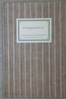 Bild des Verkufers fr Kierkegaard - Brevier. zum Verkauf von Antiquariat Johann Forster