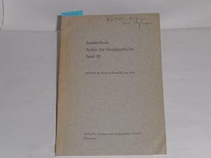 Seller image for Lassalle _ Demokratie und Sozialdemokratie ; Sonderdruck ; Band III. Archiv fr Sozialgeschichte for sale by Der-Philo-soph