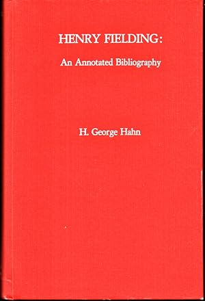 Immagine del venditore per Henry Fielding: An Annotated Bibliography venduto da Kenneth Mallory Bookseller ABAA