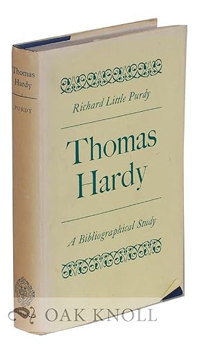Seller image for THOMAS HARDY, A BIBLIOGRAPHICAL STUDY for sale by Oak Knoll Books, ABAA, ILAB