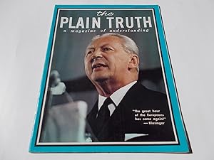 Seller image for The Plain Truth (September 1968): A Magazine of Understanding for sale by Bloomsbury Books