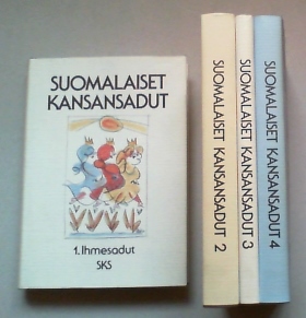 Image du vendeur pour Suomalaiset kansansadut. Bde. I-IV (von 6). mis en vente par Antiquariat Sander