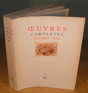 ŒUVRES COMPLÈTES, tome V ( 5 )