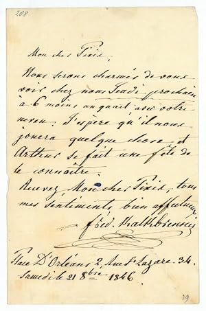 Immagine del venditore per Autograph letter signed. venduto da Antiquariat INLIBRIS Gilhofer Nfg. GmbH