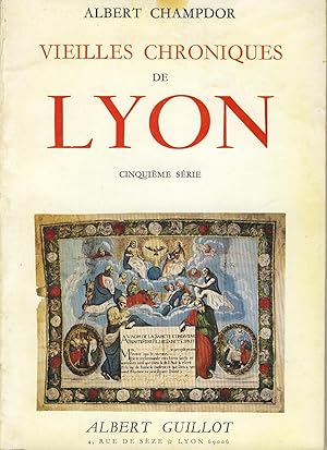 Imagen del vendedor de Vieilles chroniques de Lyon - cinquime srie a la venta por Sylvain Par