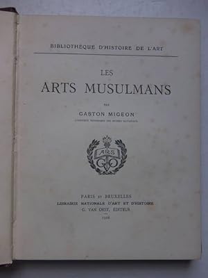 Bild des Verkufers fr Les Arts Musulmans. zum Verkauf von Antiquariaat De Boekenbeurs