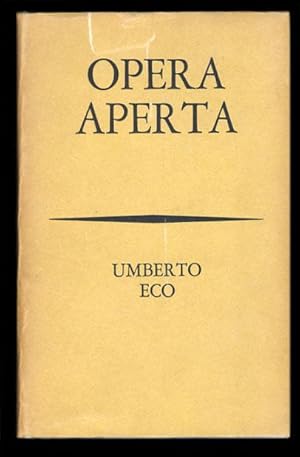 Image du vendeur pour Opera aperta: forma e indeterminazione nelle poetiche contemporanee mis en vente par Parigi Books, Vintage and Rare