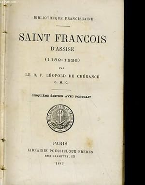 Imagen del vendedor de SAINT FRANCOIS D'ASSISE (1182-1226) a la venta por Le-Livre