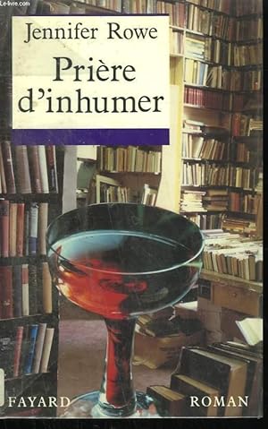 Image du vendeur pour PRIERE D'INHUMER. mis en vente par Le-Livre